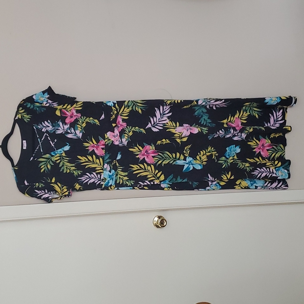 Black Floral Dress
